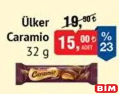 ÜLKER CARAMİO ÇİKOLATA 32 G